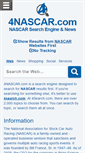 Mobile Screenshot of 4nascar.com